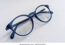 Blue Frame Glassess